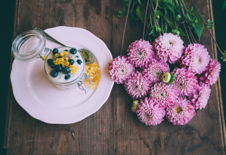 Blueberry Oatmeal Healthy Breakfast Recipe